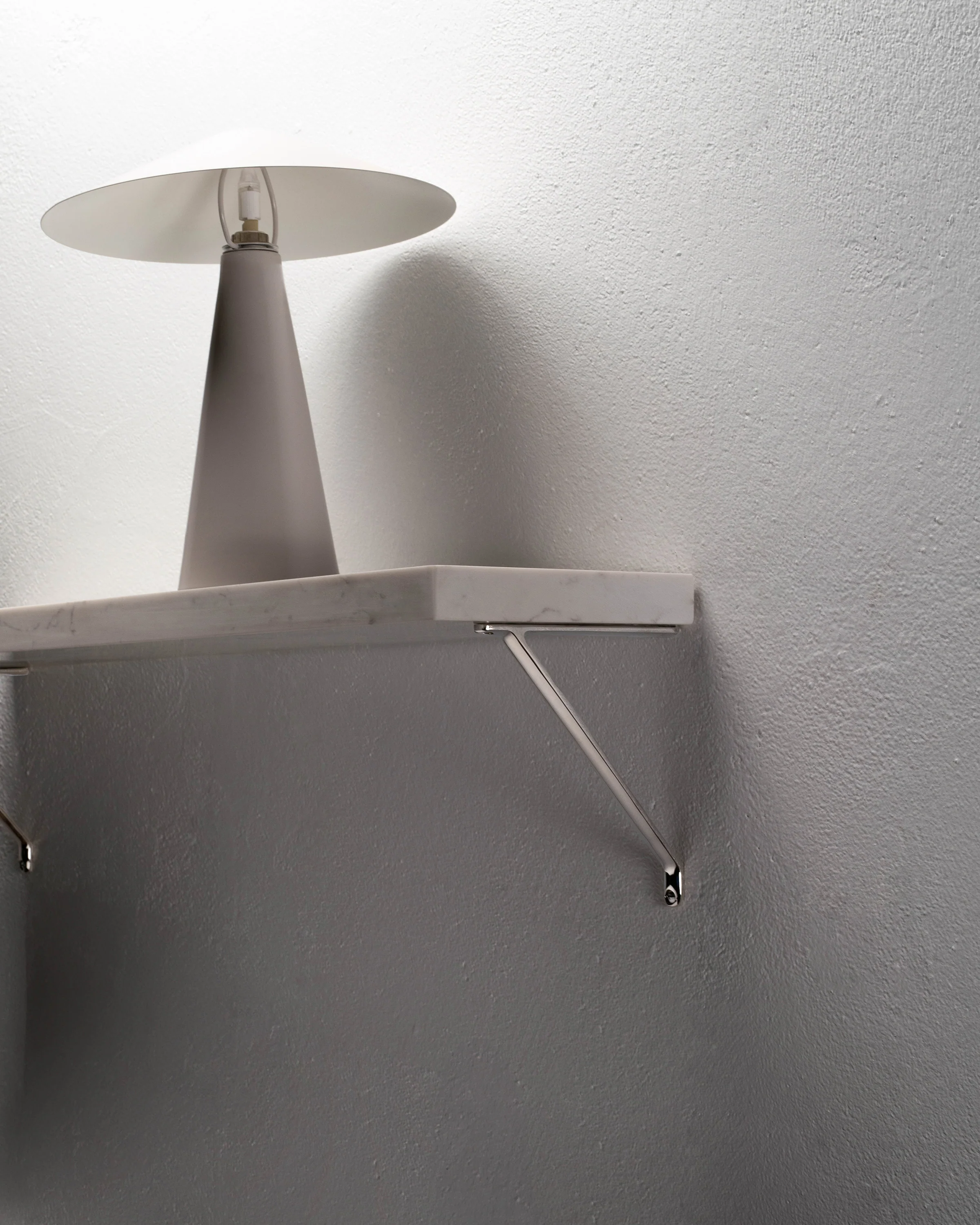 Brixton Shelf Bracket Small - Polished Nickel - Image 3