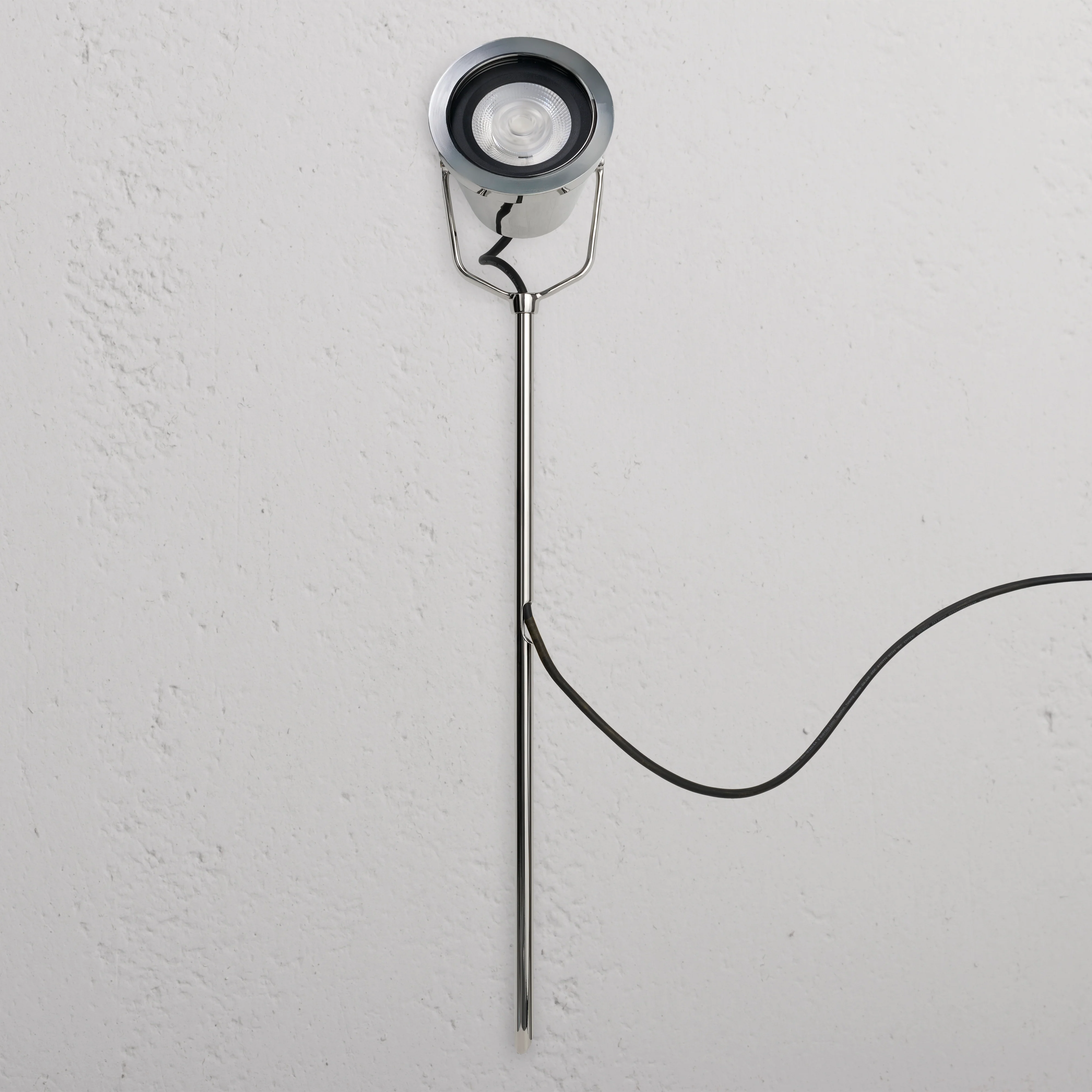 Cambridge Yard Floodlight - Polished Nickel - Image 2
