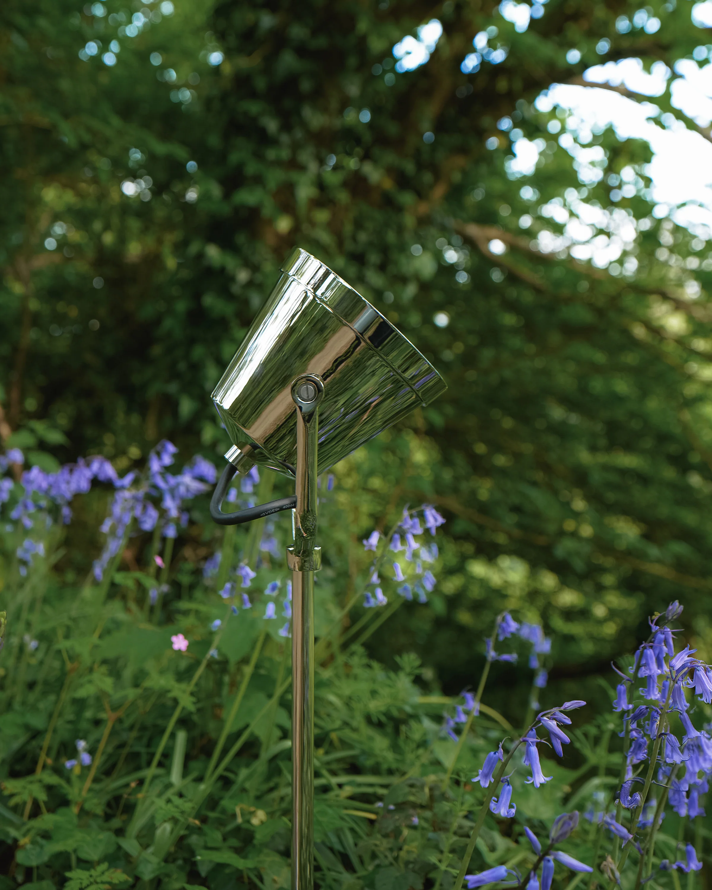 Cambridge Yard Floodlight - Polished Nickel - Image 6
