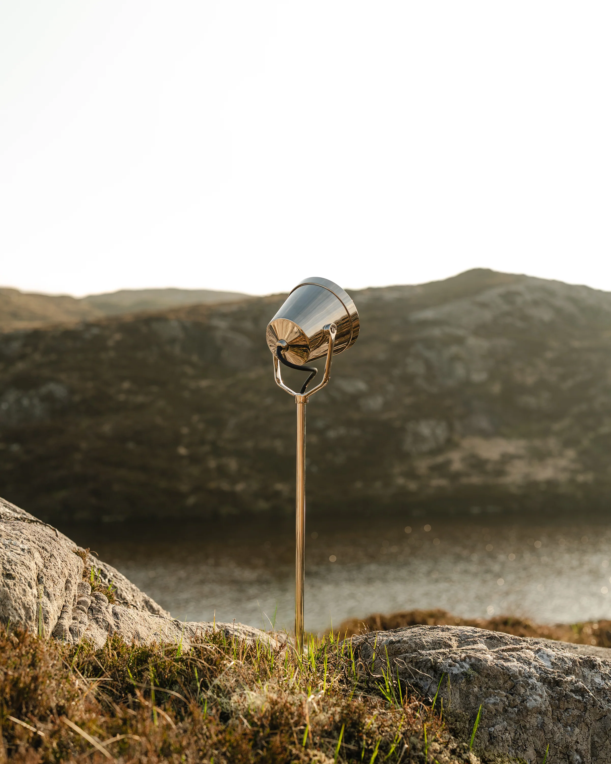 Cambridge Yard Floodlight - Polished Nickel - Image 7