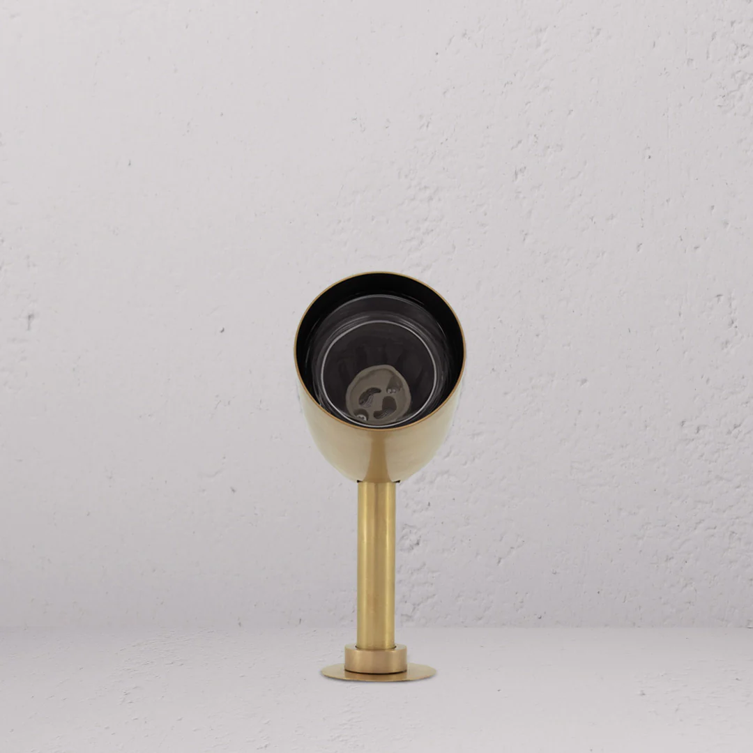 Ealing Yard Spotlight - Antique Brass - Image 2