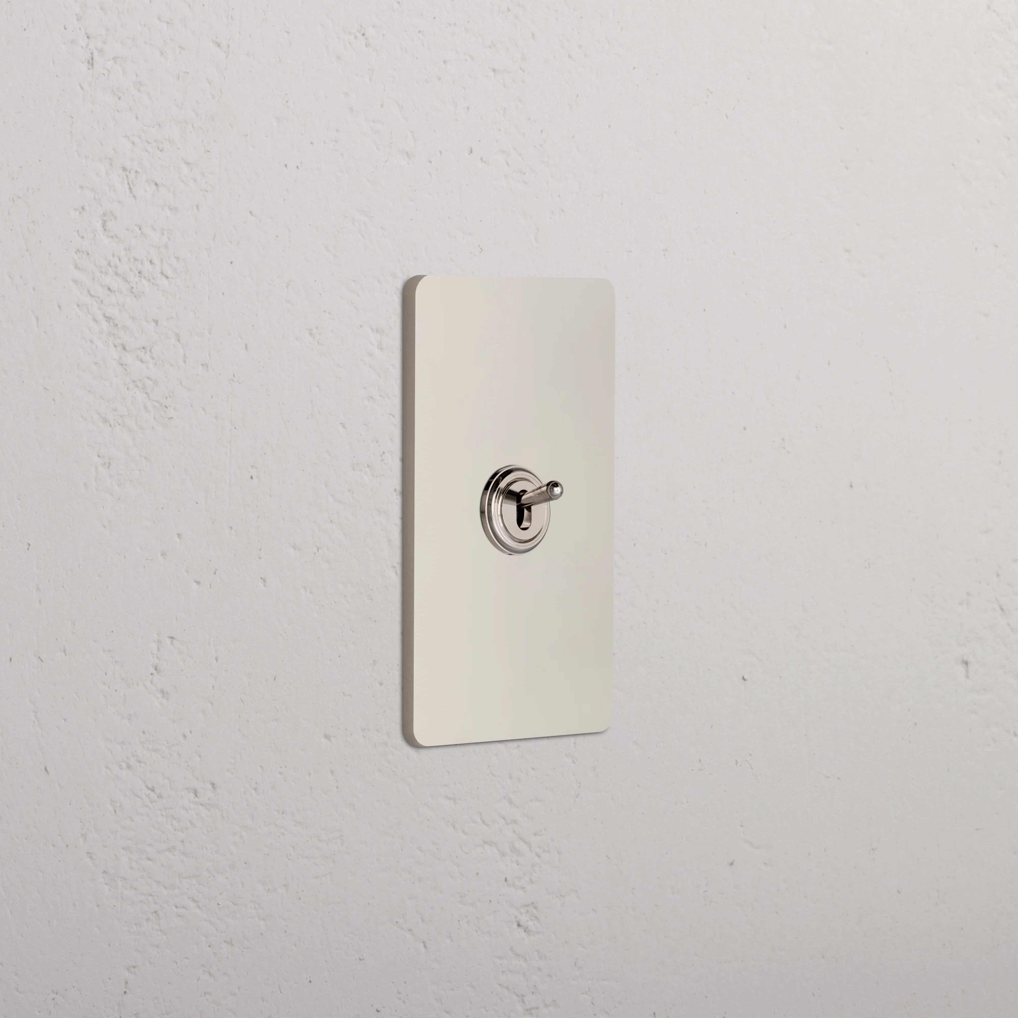 Grove 1G Retractive Toggle Switch - Polished Nickel