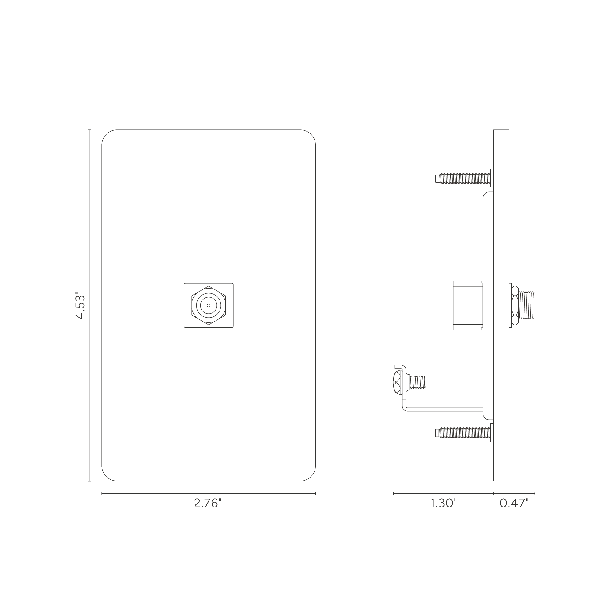 Grove 1G Satellite Keystone - Polished Nickel Black - Image 2
