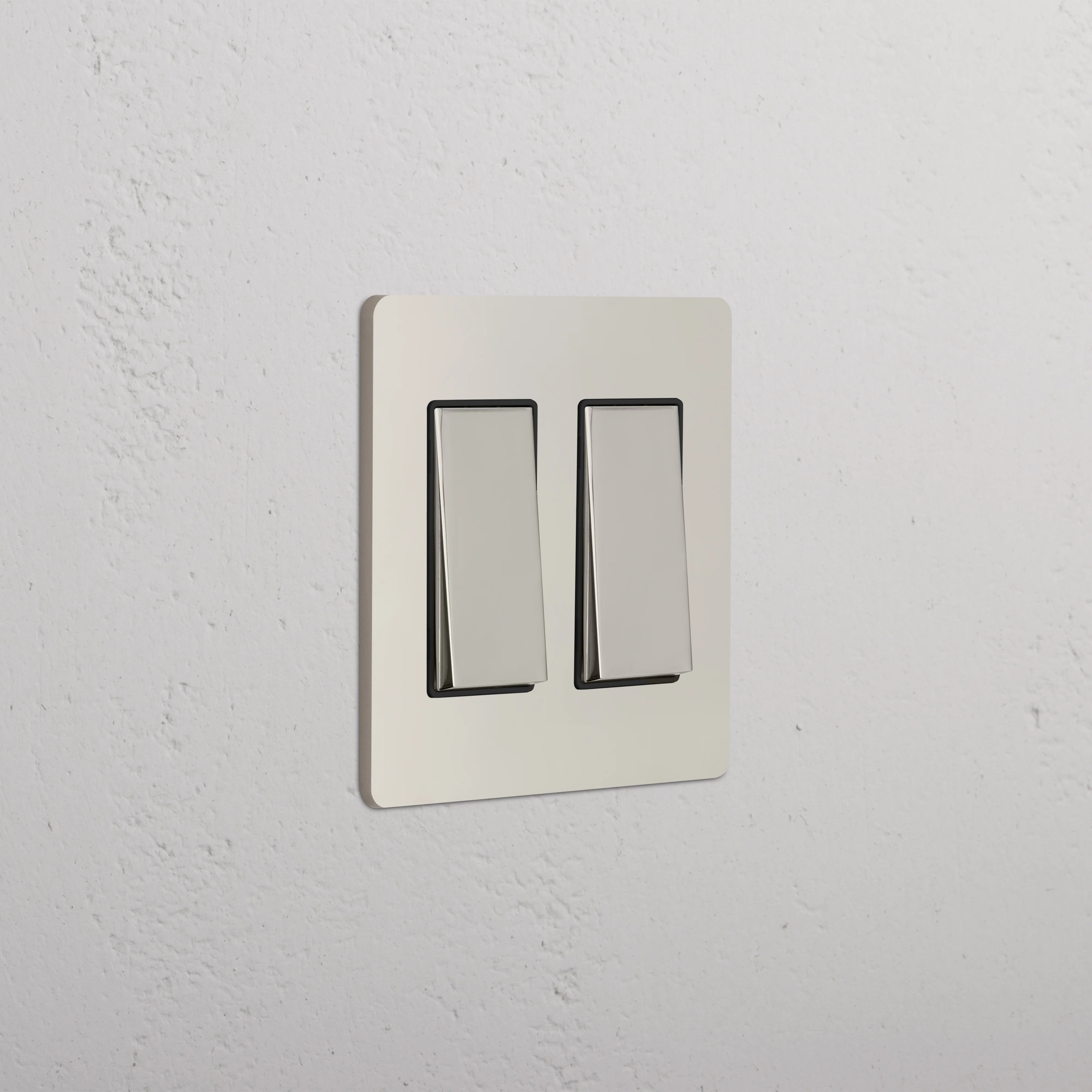 Grove 2G Rocker Switch - Polished Nickel Black