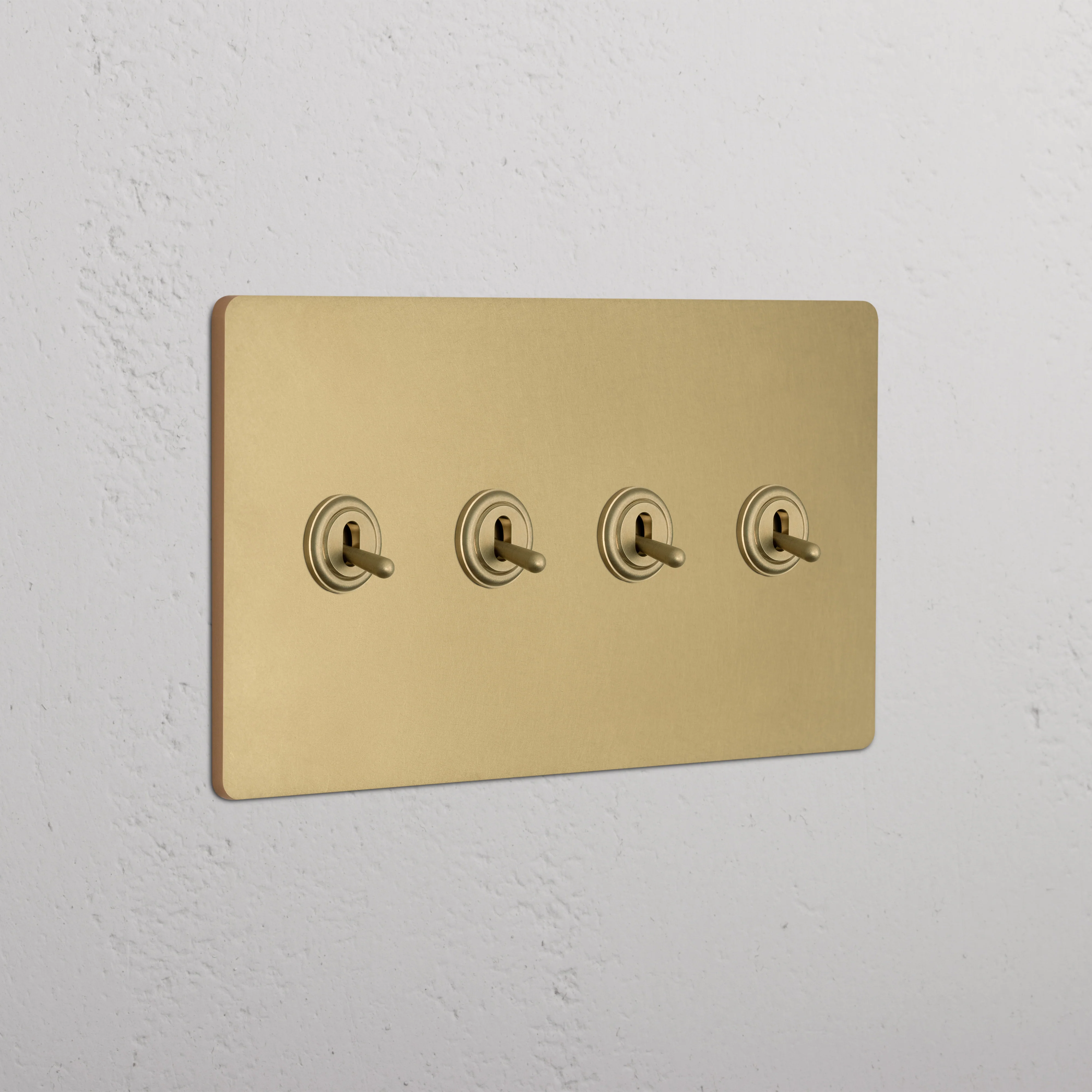 Grove 4G Toggle Switch - Antique Brass
