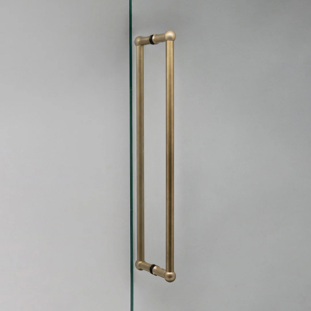 Harper Double Pull Handle Large - Antique Brass