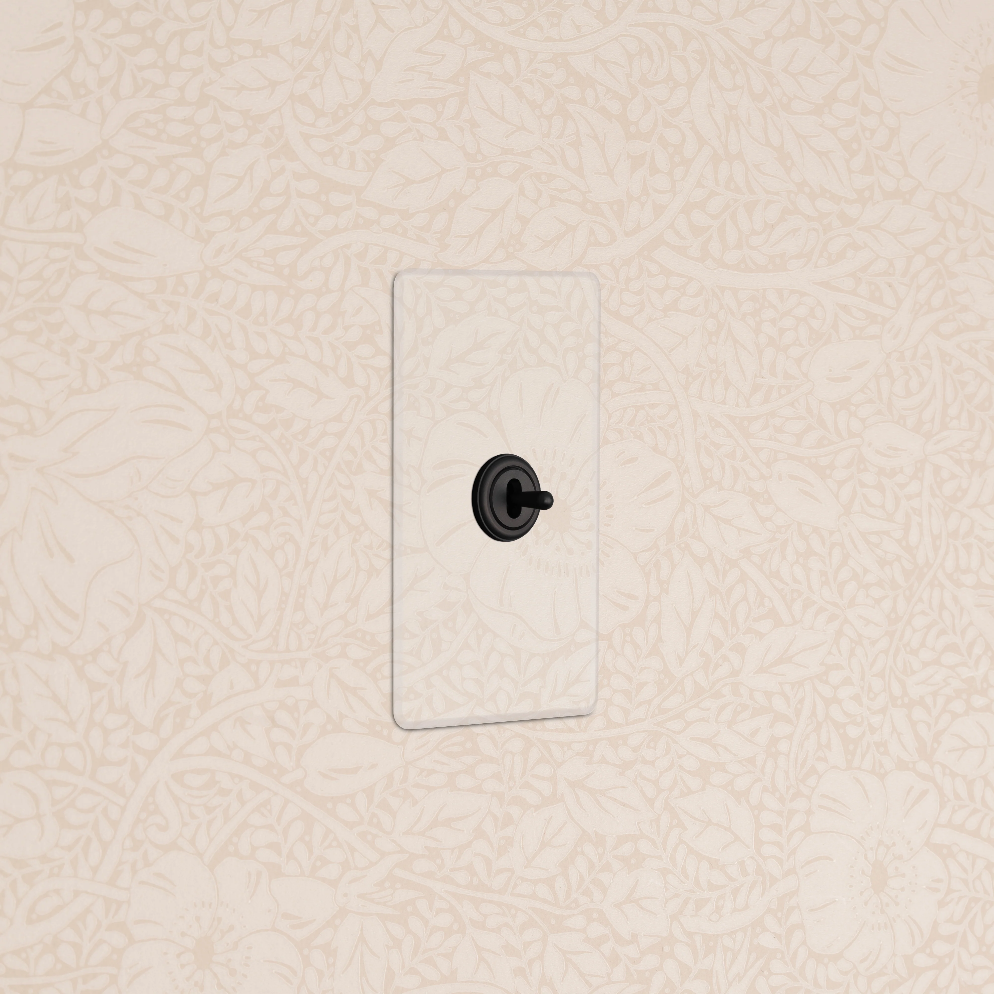Kew 1G Center Retractive Toggle Switch - Clear Bronze