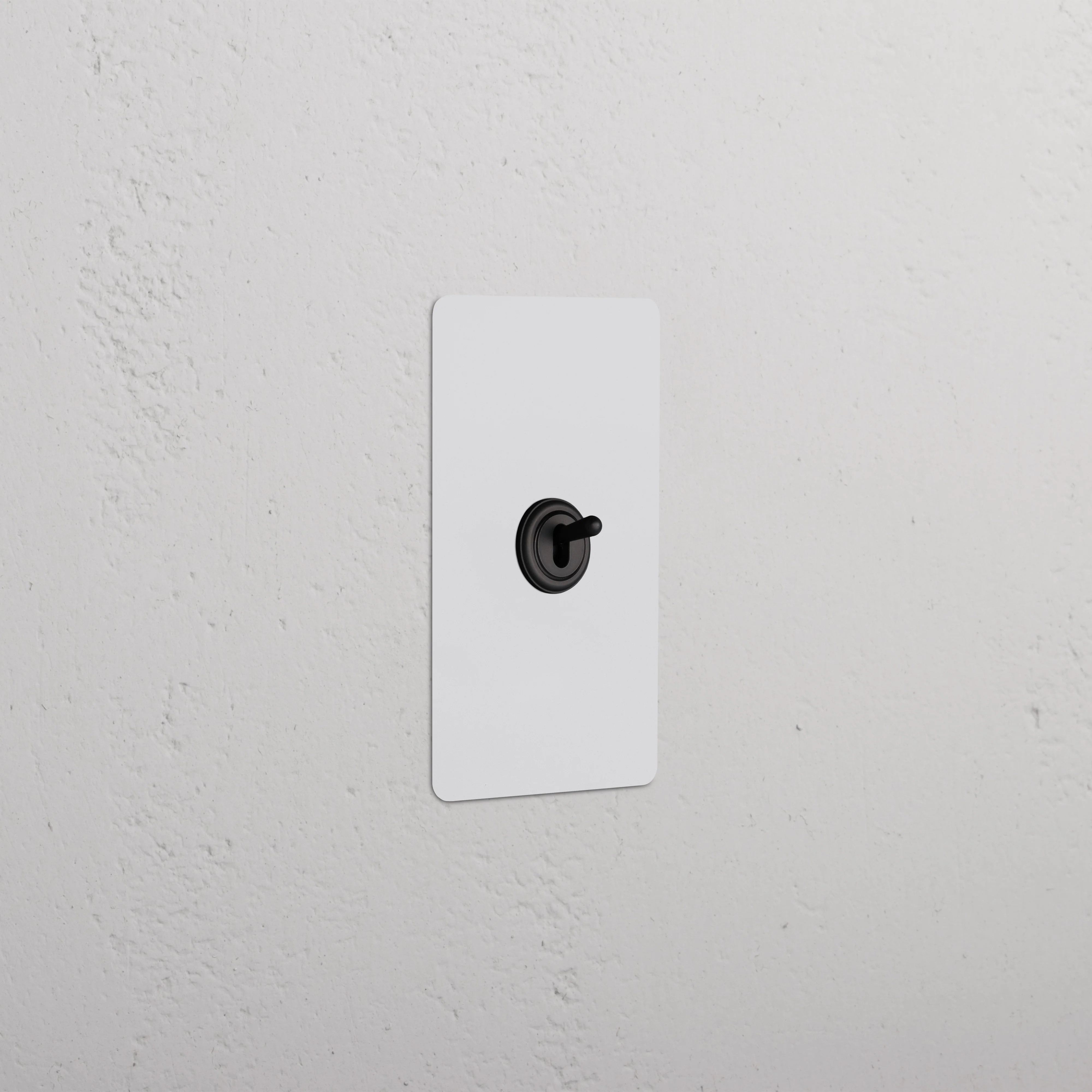 Kew 1G Dimming Retractive Toggle Switch - Paintable Bronze