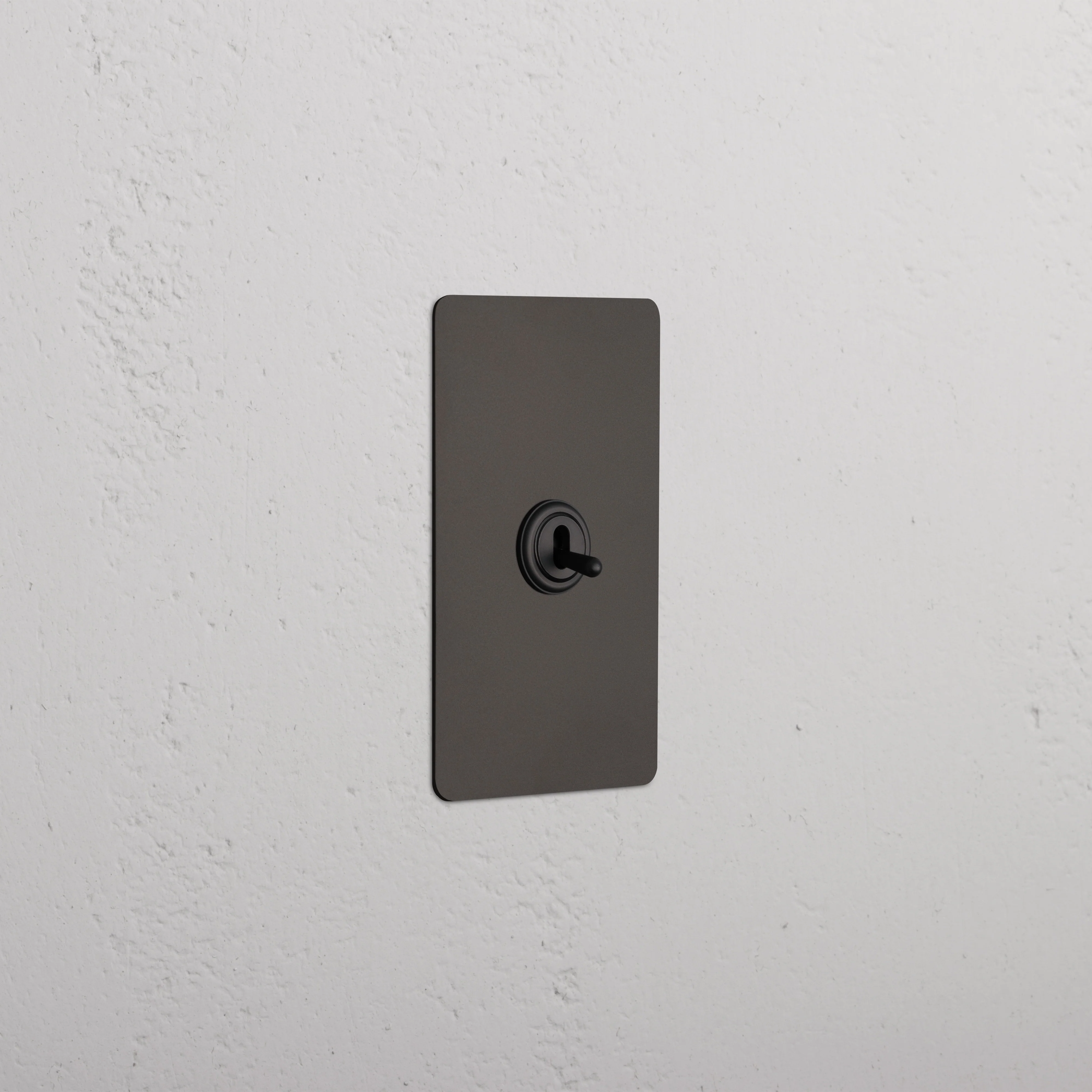Kew 1G Double Pole Toggle Switch - Bronze