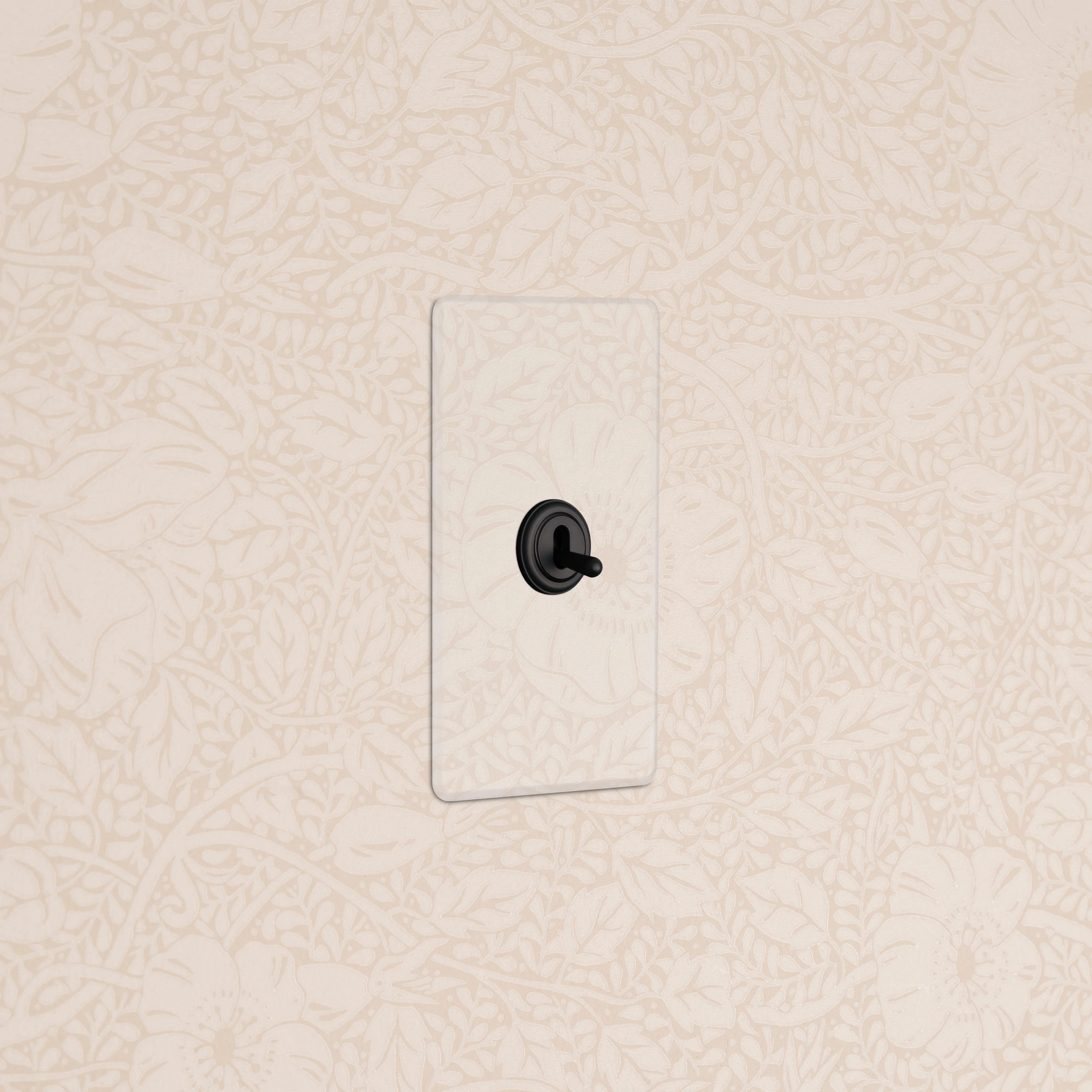 Kew 1G Double Pole Toggle Switch - Clear Bronze