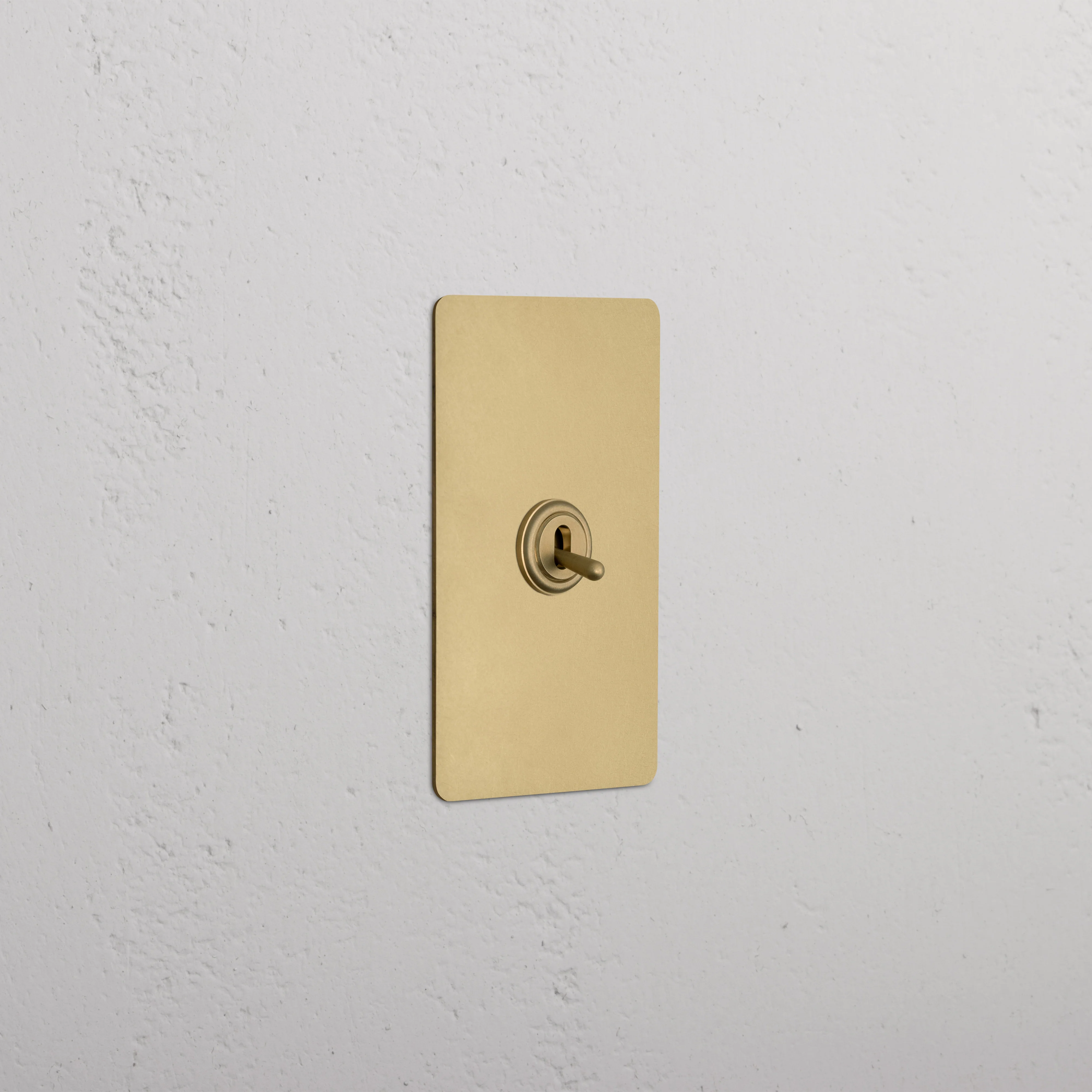 Kew 1G Four Way Toggle Switch - Antique Brass