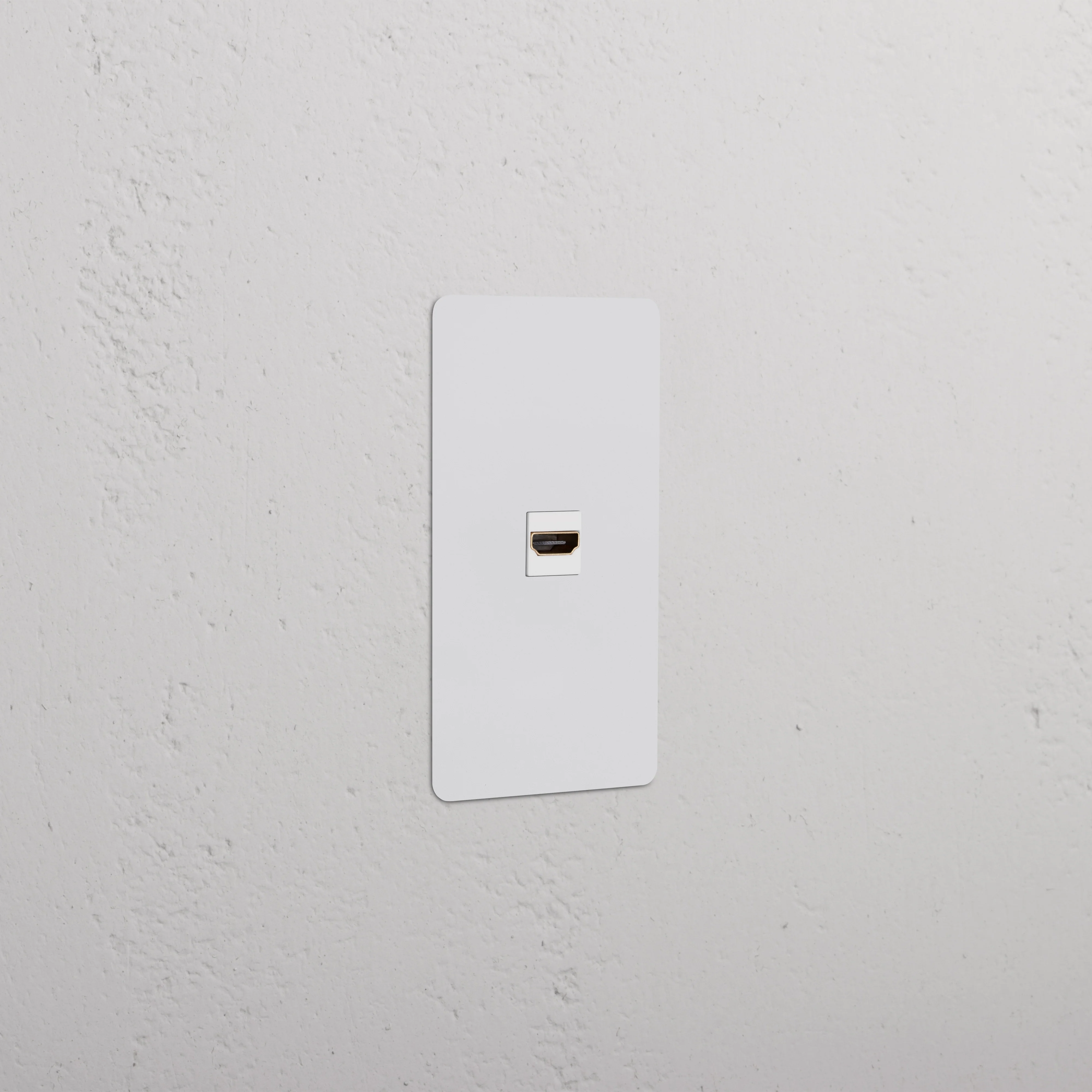 Kew 1G HDMI Keystone - Paintable White