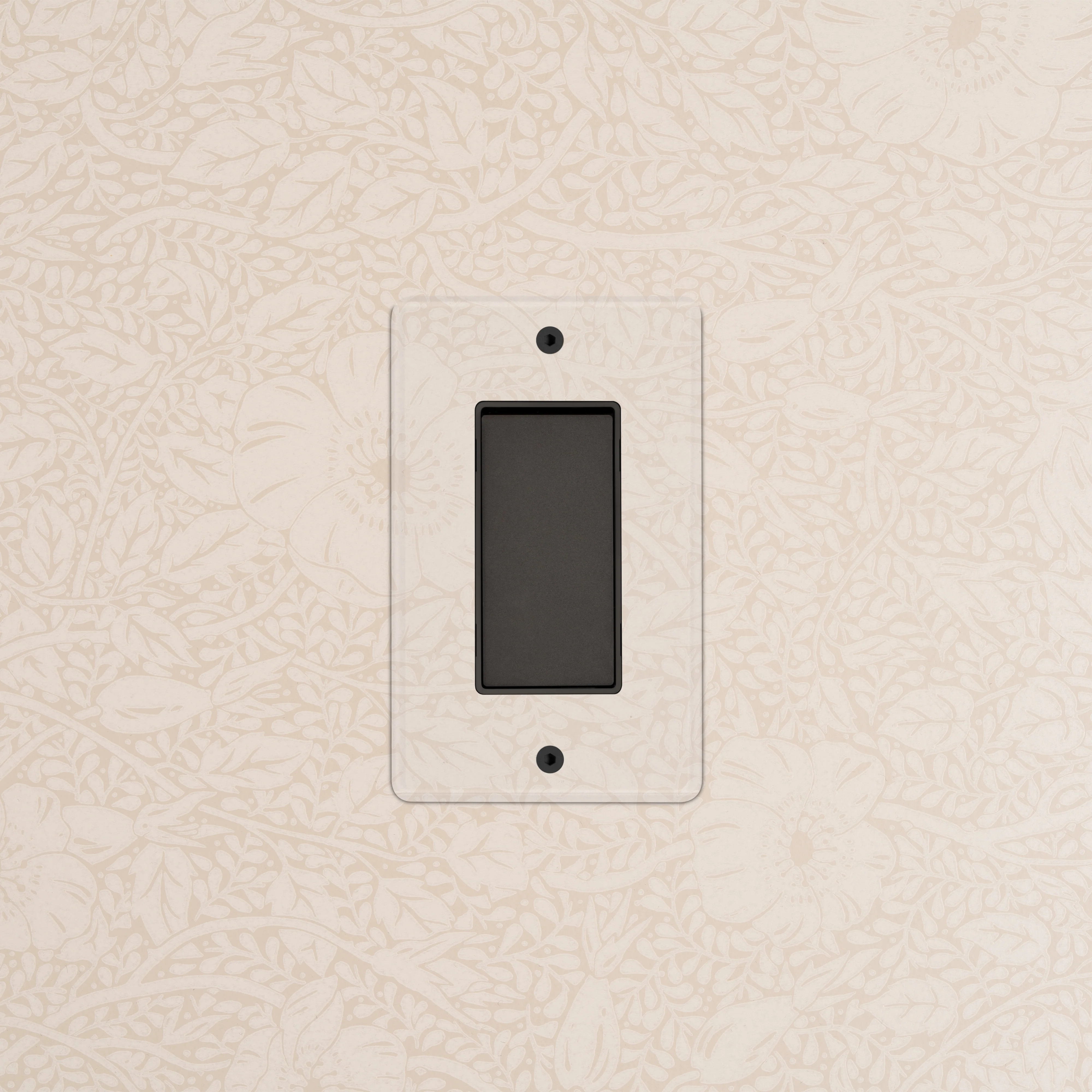 Kew 1G Retractive Rocker Switch - Clear Bronze Black - Image 2