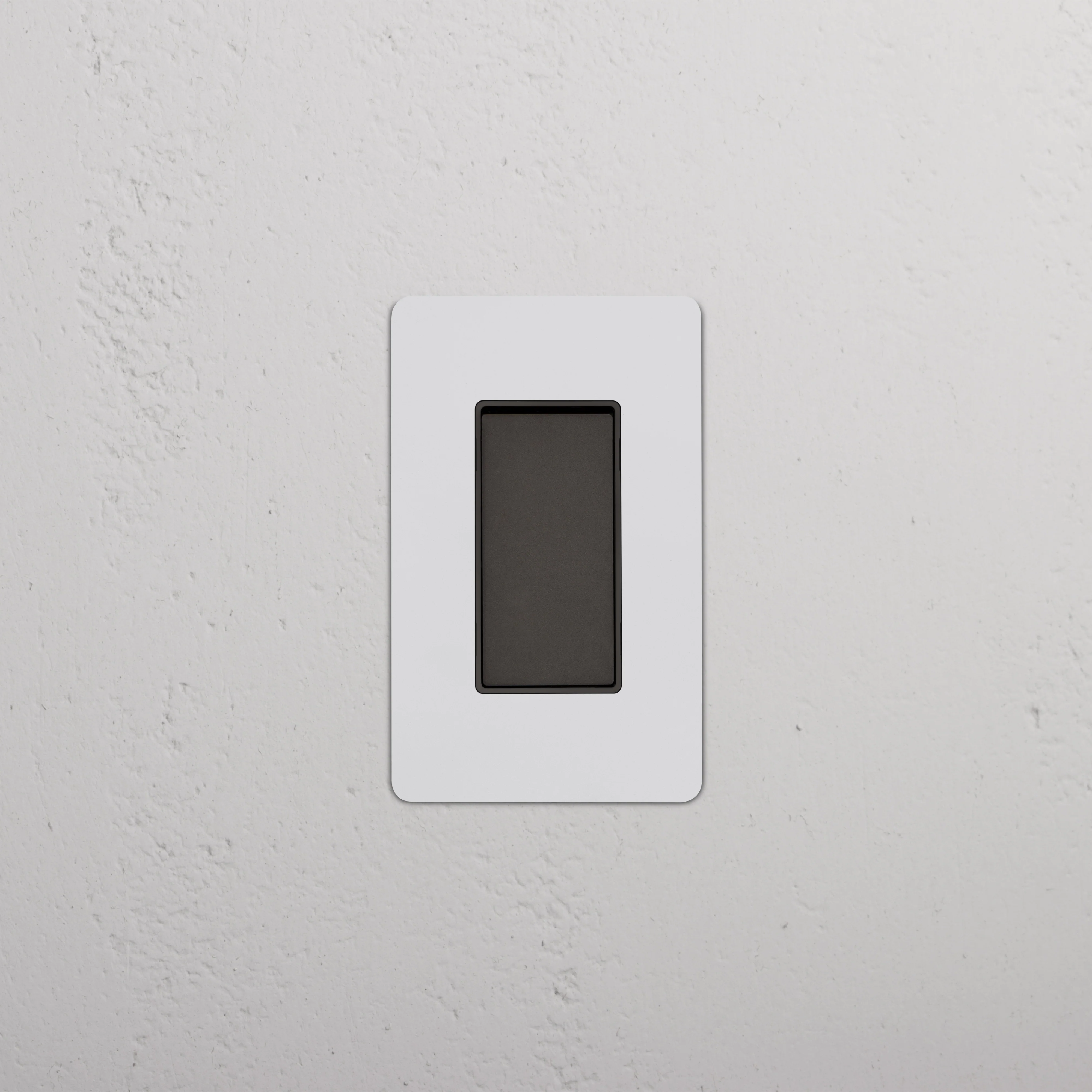 Kew 1G Retractive Rocker Switch - Paintable Bronze Black - Image 2