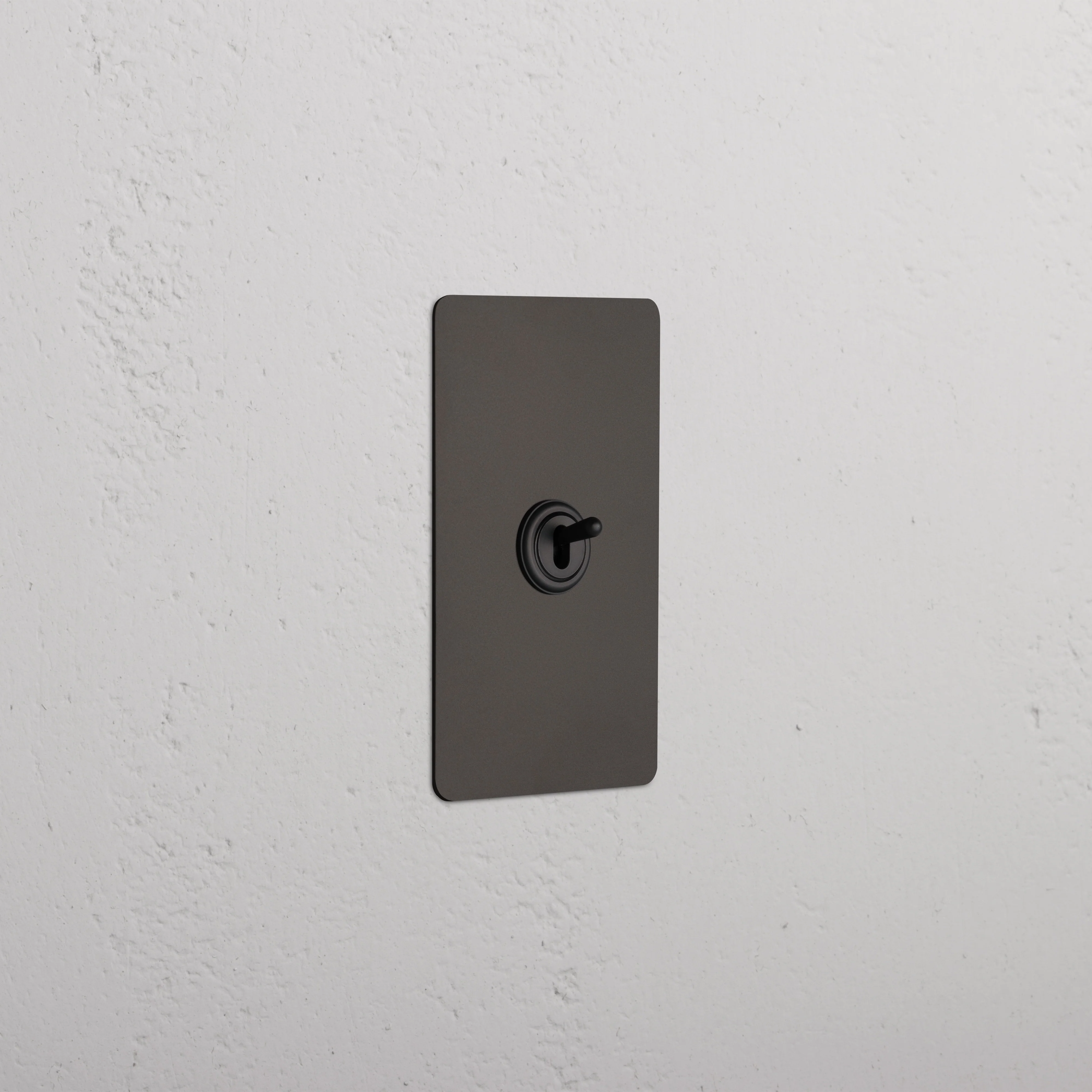 Kew 1G Retractive Toggle Switch - Bronze