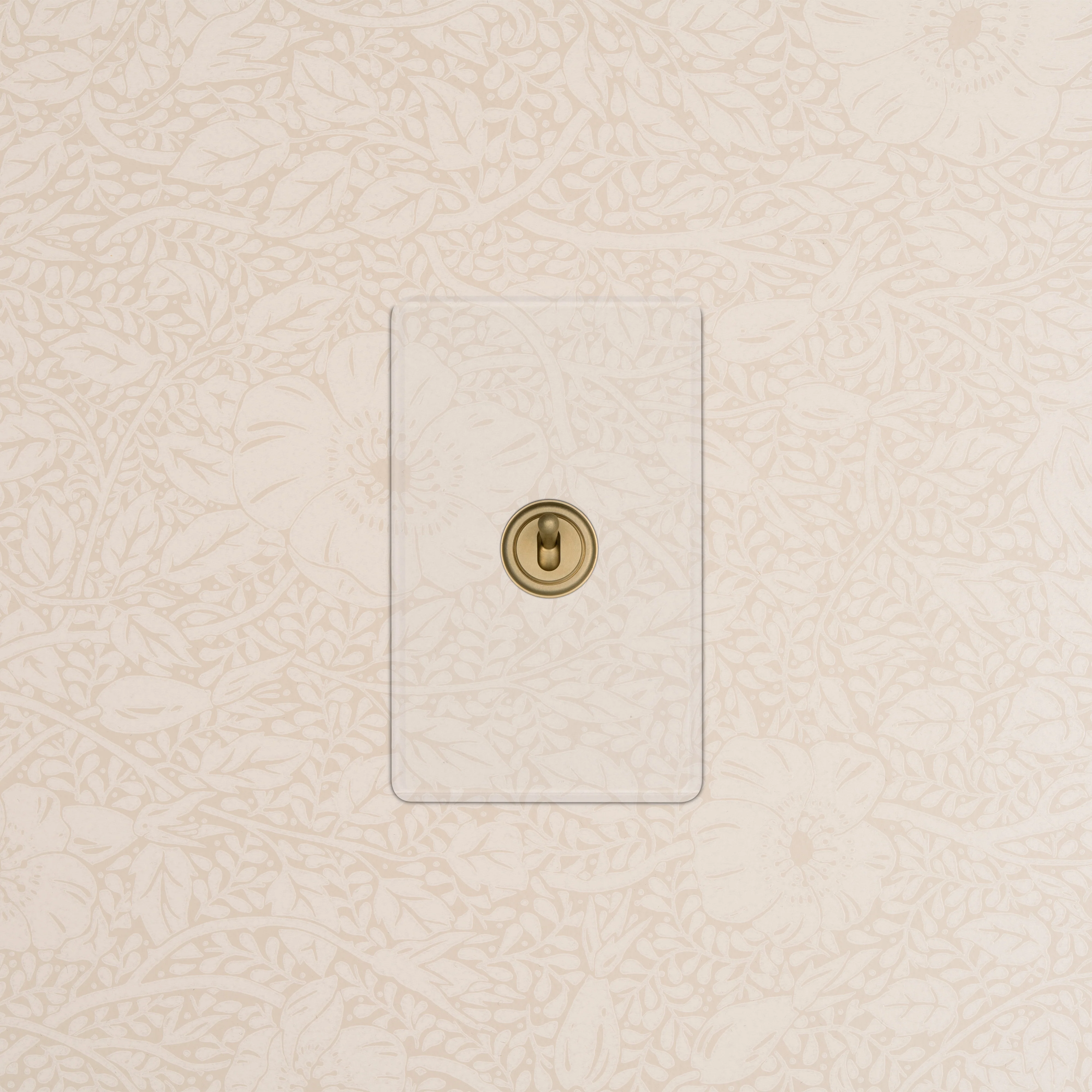Kew 1G Retractive Toggle Switch - Clear Antique Brass - Image 2
