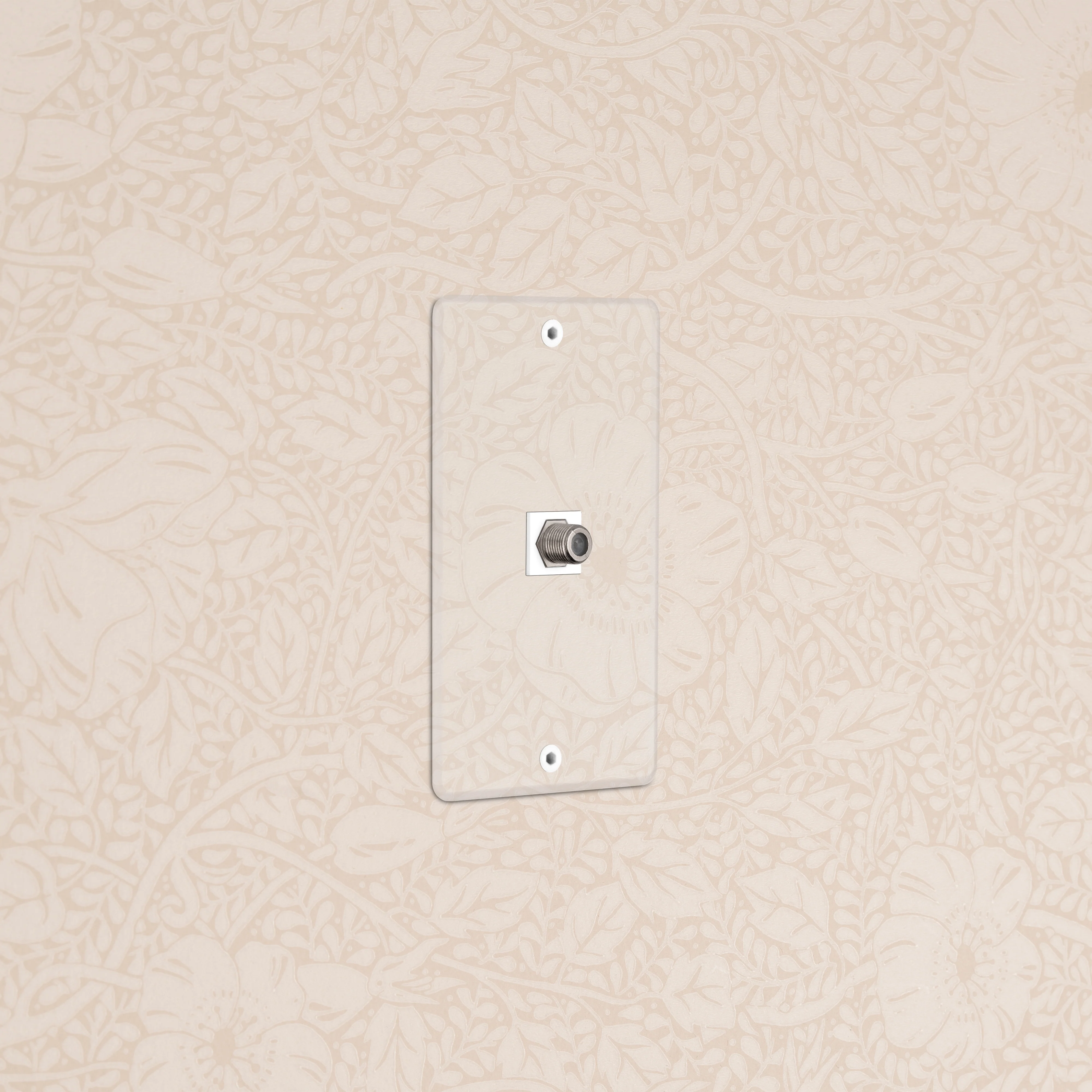 Kew 1G Satellite Keystone - Clear White