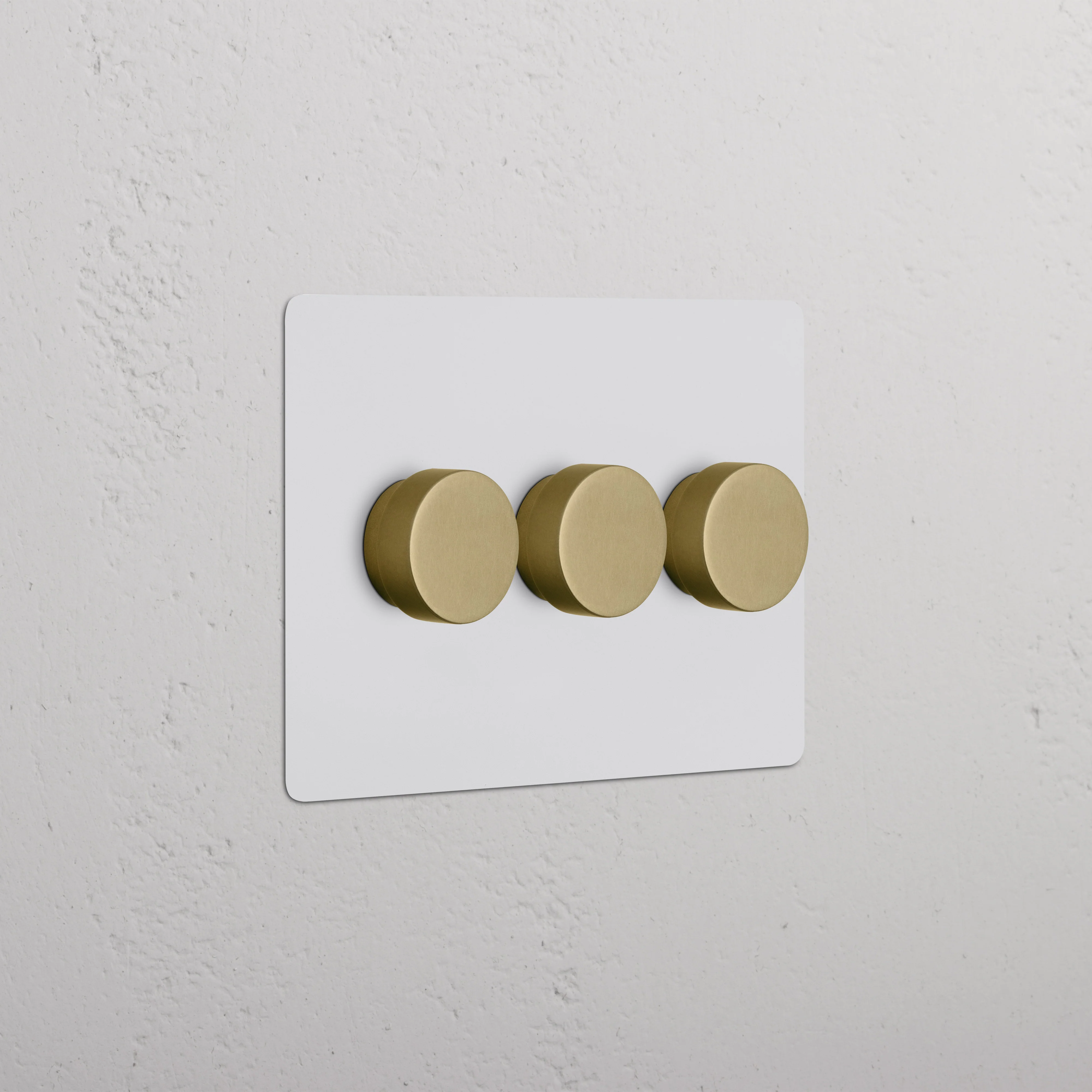 Kew 3G Dimmer Switch - Paintable Antique Brass