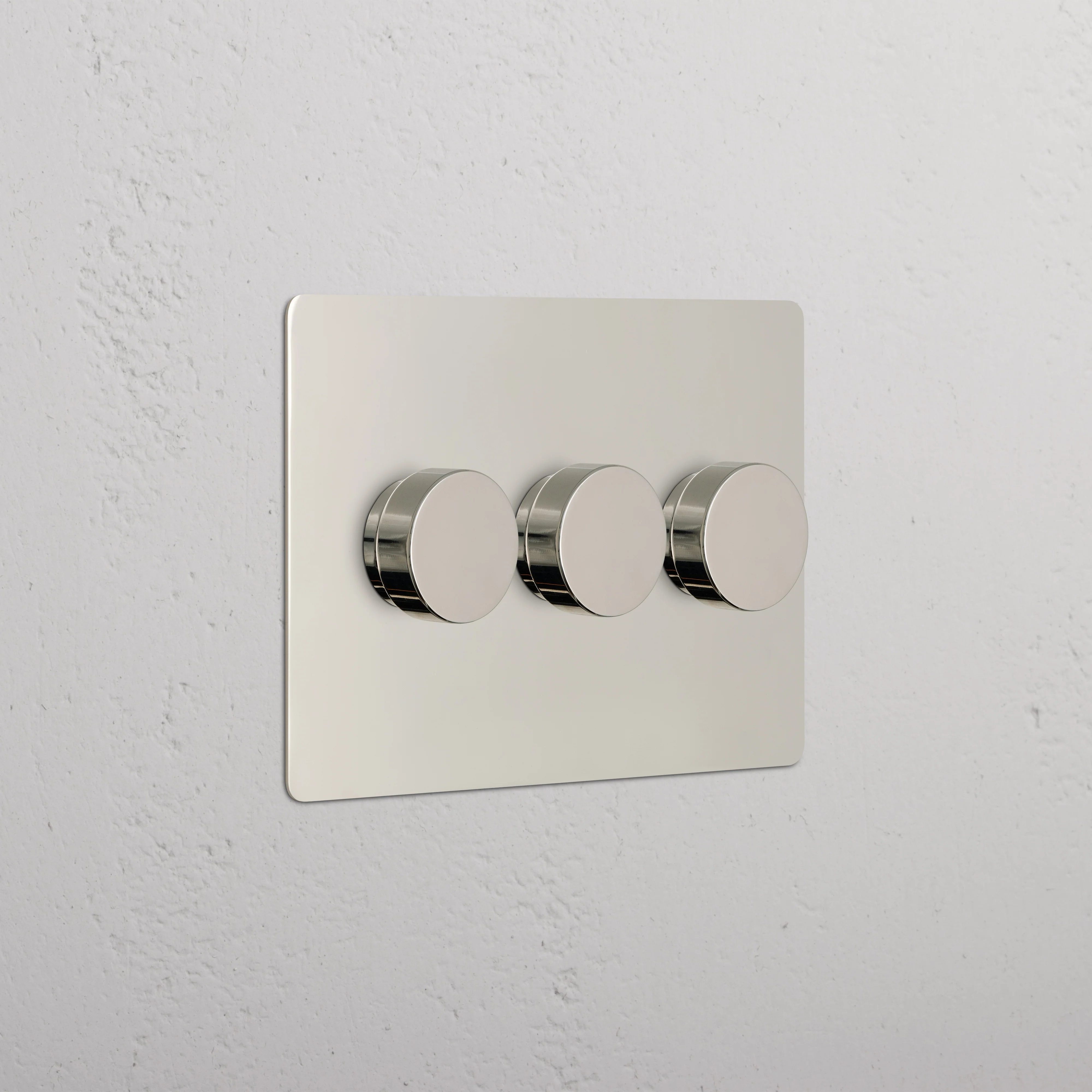 Kew 3G Dimmer Switch - Polished Nickel