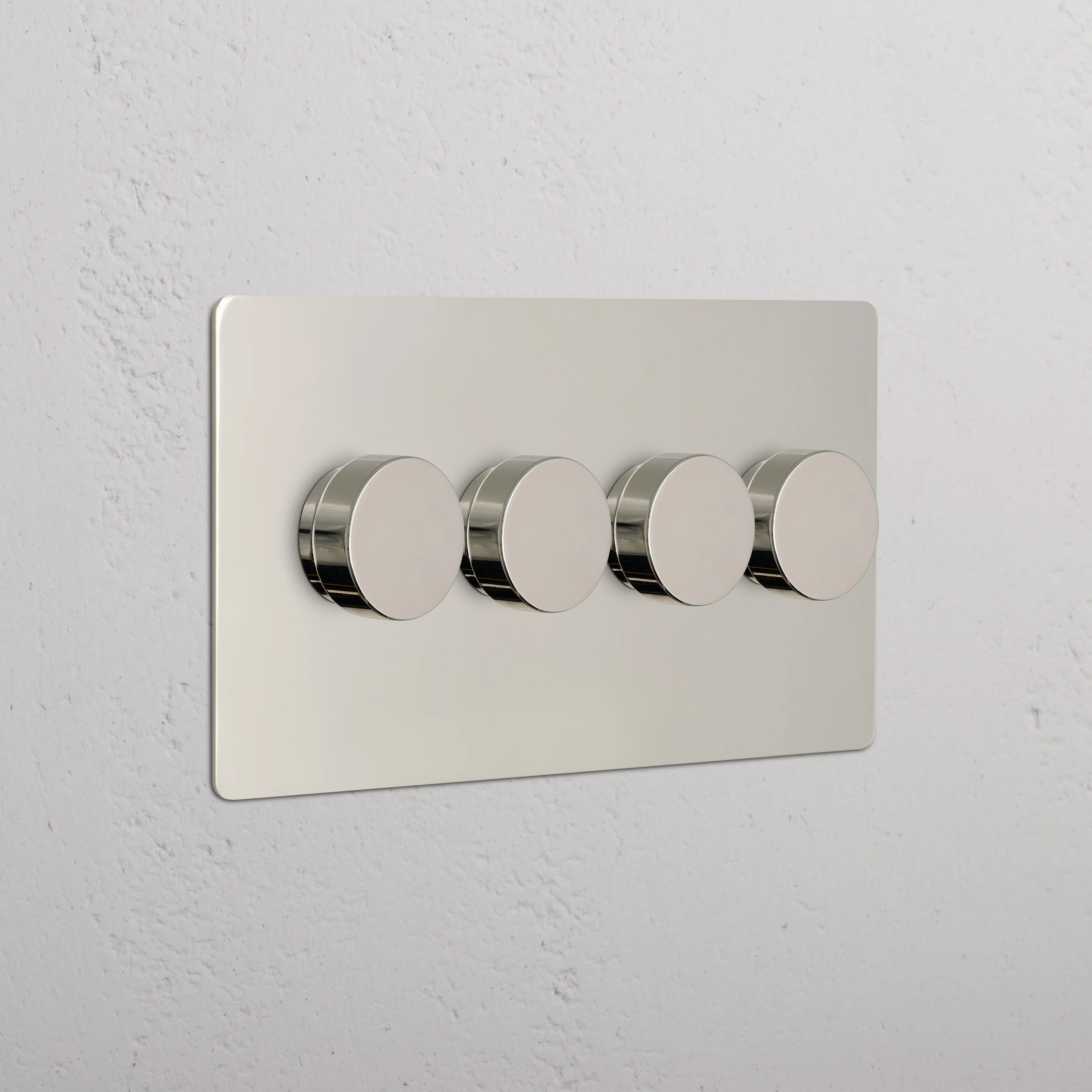 Kew 4G Dimmer Switch - Polished Nickel