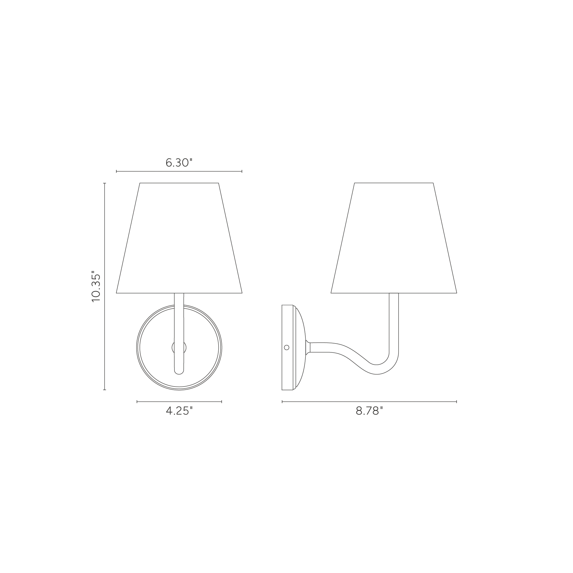 Malvern Medium Wall Light Deep Green  - Antique Brass - Image 3