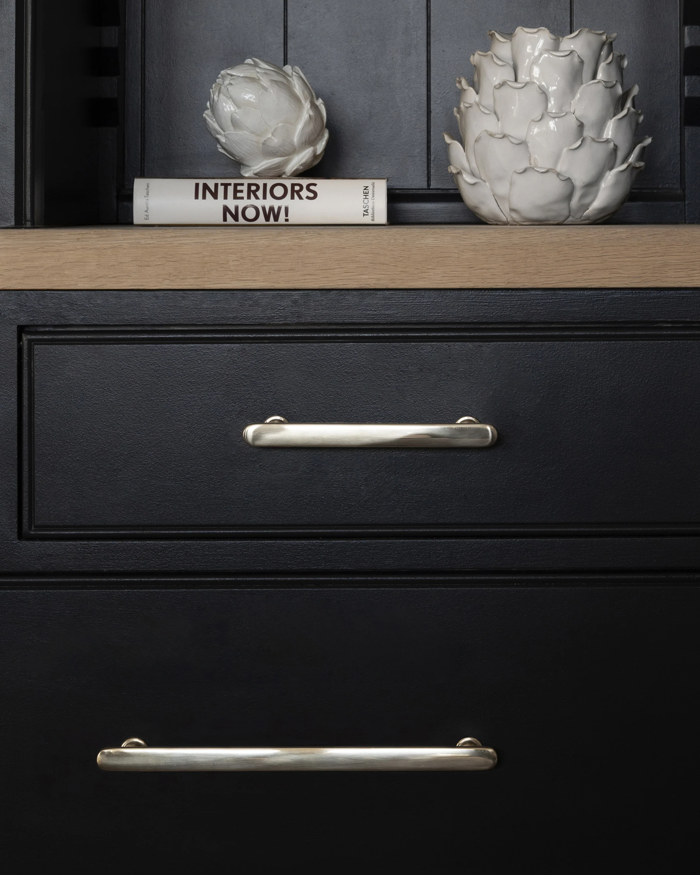 Milliner Cabinet Handle Medium - Polished Nickel - Image 2