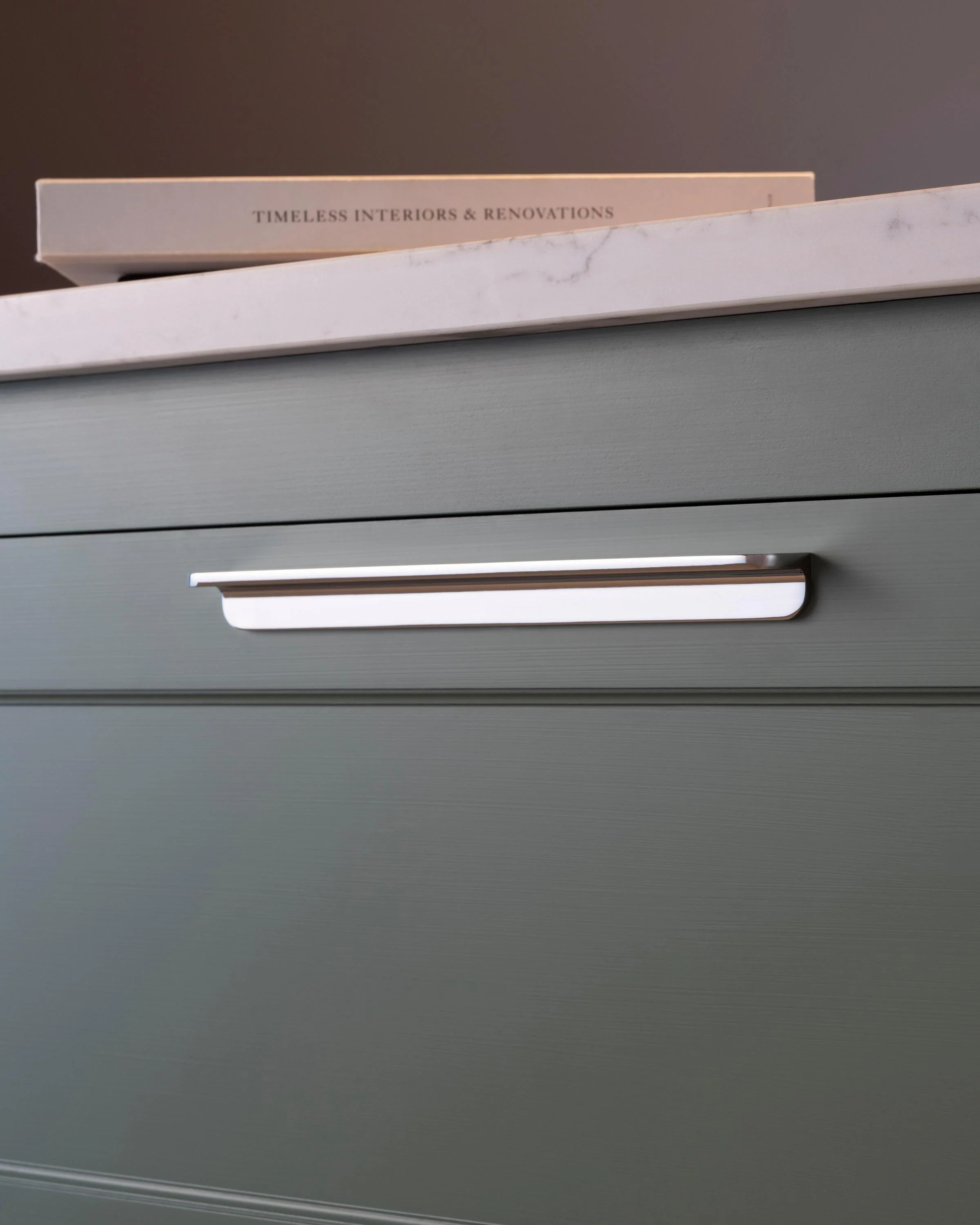 Oxford Cabinet Handle Medium - Polished Nickel - Image 3