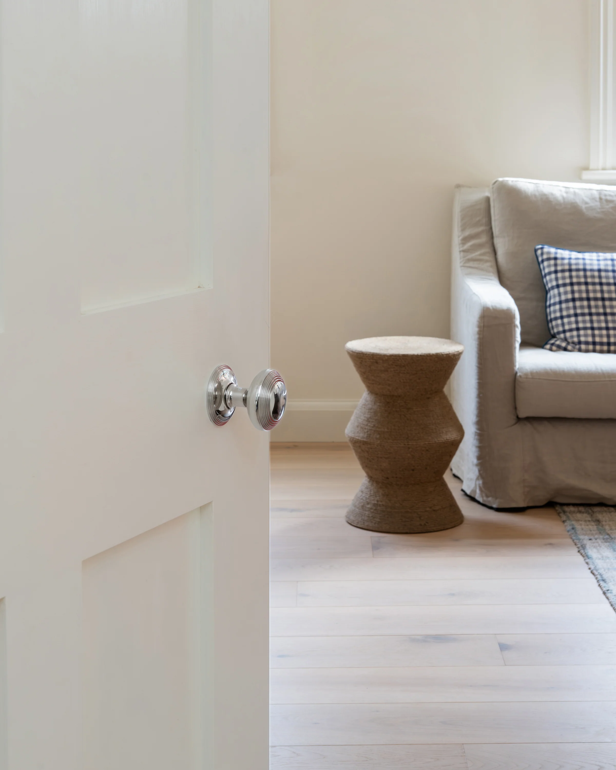 Poplar Passage Door Knob Set - Polished Nickel - Image 4